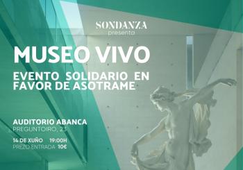 Museo vivo. Evento solidario en favor de Asotrame en Santiago de Compostela