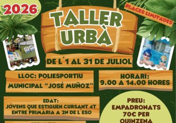 TALLER URBÀ 2026 en Valencia