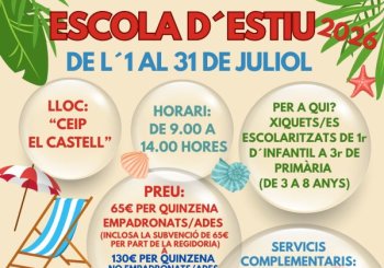ESCOLA ESTIU 2026 en Valencia