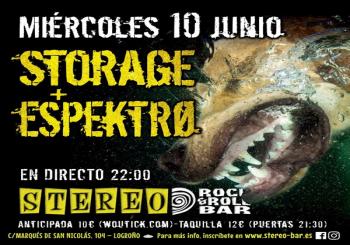 STORAGE + ESPEKTRO el STEREO de Logroño