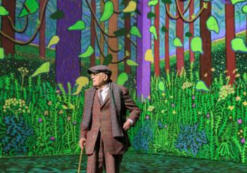 David Hockney: Bigger & Closer (not smaller & further away) a Singapore