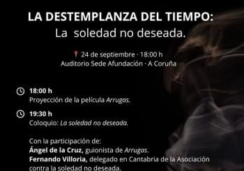 Medicina y Filosofía “La destemplanza del tiempo: la soledad no deseada” en A Coruña