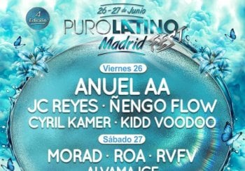 Lanzaderas VUELTA desde el festival Puro Latino en Madrid