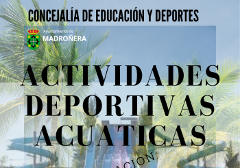 ACTIVIDADES DEPORTIVAS VERANO 2026 - PISCINAS MUNICIPALES DE MADROÑERA en Cáceres