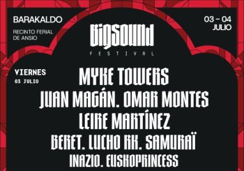 BIGSOUND Festival Barakaldo 2026 en Bizkaia