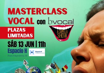 Masterclass vocal con B VOCAL - PLAZAS LIMITADAS Zaragoza