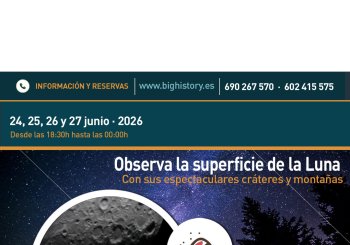 Observa la superficie lunar con sus espectaculares cráteres y montañas Valencia/València