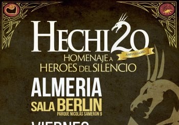 Hechizo, homenaje a Héroes del Silencio Almería