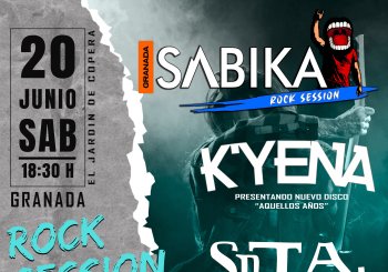 Sabika Rock Session: K'yena + Srta. Araceli + The Primos en Granada