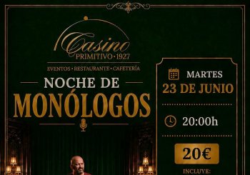 MARTES 23 DE JUNIO - NOCHE DE MONÓLOGOS - ISMAEL GALLETERO en Albacete