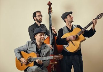 JULIEN CHANAL & SLALOM GYPSY JAZZ TRIO (jazz manouche, gypsy jazz, world music) Barcelona