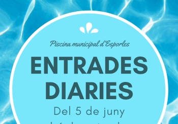 Entrades diàries per a la Piscina municipal d'Esporles - Estiu 2026 Balears, Illes