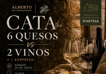 CATA de 6 QUESOS vs 2 VINOS Castellón/Castelló