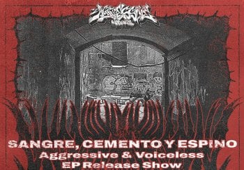 AGGRESSIVE & VOICELESS + NOT YOUR BUSINESS + OUTTA SPITE + TUCSON MADRID 11 JULIO