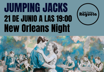 New Orleans Night, Jumping Jacks, en el Café Teatro Rayuela Santa Cruz de Tenerife