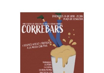 CORREBARS 2026 Barcelona