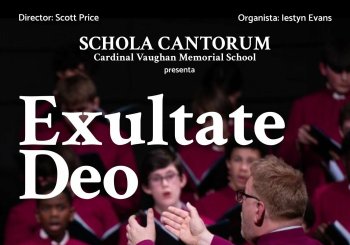 Misa Cantada y Concierto Gratuito SCHOLA CANTORUM CARDINAL VAUGHAN M.S Barcelona