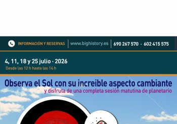 Disfruta del aspecto cambiante del Sol + sesión de planetario Valencia/València
