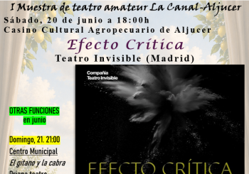 Muestra de Teatro Amateur La Canal-Aljucer_Efecto Crítica Murcia