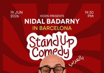 Stand-Up Comedy Night with Nidal Badarny Barcelona