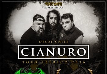 CIANURO TOUR 2026 EN SALA GROOVE PORTUGALETE Bizkaia