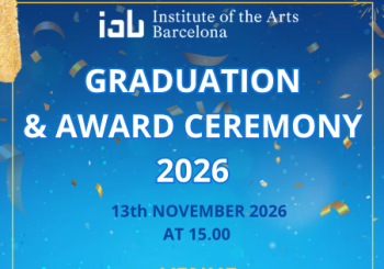 GENERAL TICKETS - IAB 2026 GRADUATION & AWARD CEREMONY Barcelona