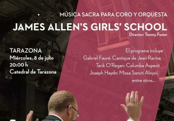 Concierto Gratuito JAMES ALLEN'S GIRL'S SCHOOL Tarazona Zaragoza