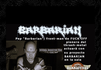 BARBARIAN + ARTISTA INVITADO a Madrid