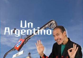 Una argentino , en Atocha Madrid