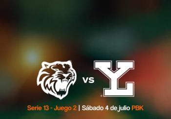 Leones de Yucatán vs Tigres de Quintana Roo, Serie 13 Juego 2 Mérida