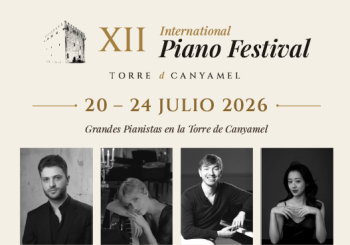 Abono 4 conciertos XII International Piano Festival Torre de Canyamel Balears, Illes