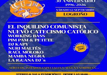FIESTA 30 ANIVERSARIO DE 'LA IGUANA' el STEREO