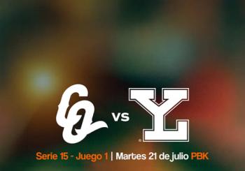 ???????Leones de Yucatán vs Conspiradores, Serie 15 Juego 1 a Mérida