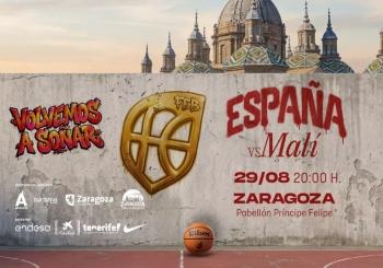 España vs Malí Baloncesto Femenino en Zaragoza