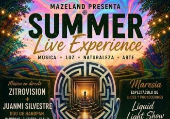 Concierto hand pan &liquid light show Zitrovision +Juanmi Silvestre +Maresia Alicante/Alacant