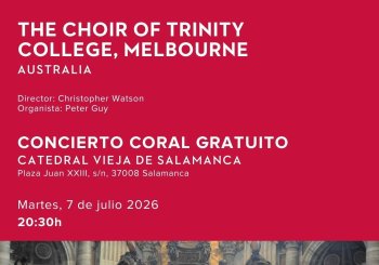 Concierto Gratuito CORO DE TRINITY COLLEGE MELBOURNE a Salamanca
