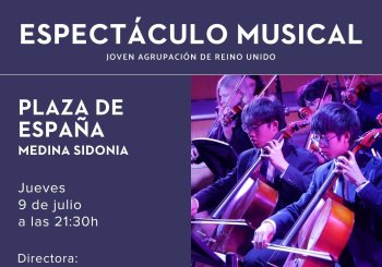 Concierto Gratuito LEIGHTON PARK SCHOOL Medina Sidonia Cádiz