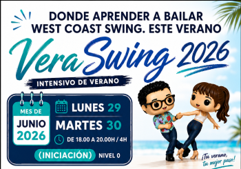 Intensivo de West Coast Swing. VeraSwing 2026 en Madrid