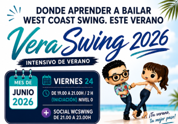Intensivo de West Coast Swing + Social. VeraSwing 2026 Madrid