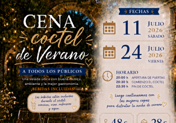 Cena cocktail de verano León