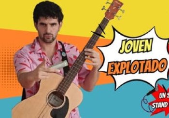 Joven Explotado, en Atocha Madrid