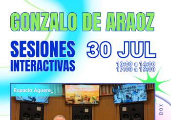 COREBMUSIC · SESIONES INTERACTIVAS · GONZALO DE ARAOZ en Santa Cruz de Tenerife