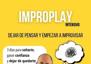 INTENSIVO IMPROPLAY - DEJAR DE PENSAR Y EMPEZAR A IMPROVISAR - Lunes 19-22h. - Escuela de impro de Barcelona