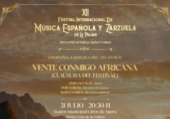 ZARZUELA “Vente Conmigo Africana” en La Palma