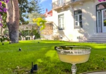 Pairings with Food & Beverage in the Garden of the Palácio do Visconde Lisbon