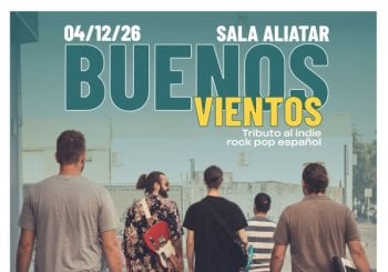 CONCIERTO BUENOS VIENTOS TRIBUTO INDIE - GRANADA - SALA ALIATAR - VIERNES 4 DE DICIEMBRE