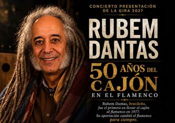 Rubem Dantas - 50 años del Cajón en el Flamenco en GRANADA