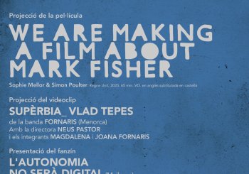 We are making a film about Mark Fisher Balears, Illes