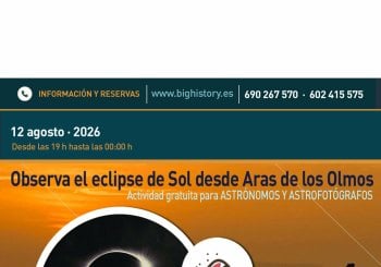 Observa el eclipse de Sol desde Aras de los Olmos (para astrónomos) Valencia/València