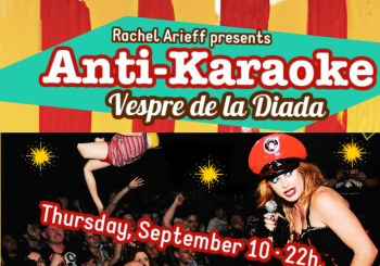 Rachel Arieff's Anti-Karaoke VESPRE DE LA DIADA at Diobar Barcelona